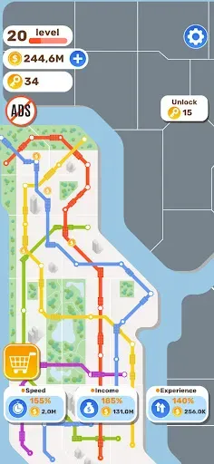 Скриншот 6 — Metro Connect - Train Control