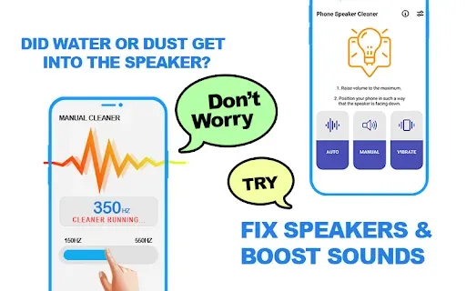 Скриншот 2 — Phone speaker cleaner