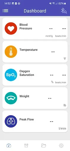 Скриншот 2 — Microlife Connected Health+