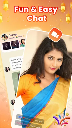 Скриншот 2 — Aunty ji – Real Friends & Fun