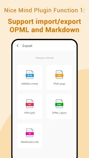 Скриншот 1 — Nice Mind Map Plugin