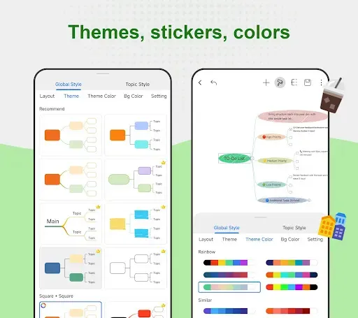 Скриншот 5 — Nice Mind Map - Mind mapping