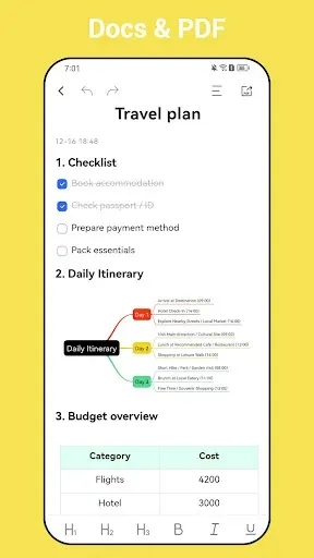Скриншот 8 — Cool Mindmap: Mind, Doc, Sheet