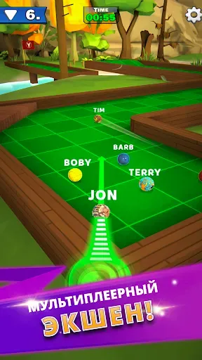 Скриншот 2 — Mini Golf Club－PvP Multiplayer