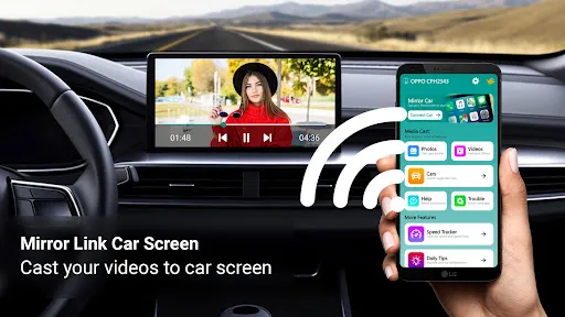 Скриншот 3 — Mirror Link Car - Autocast