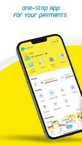 Скриншот 1 — WavePay APP by Wave Money
