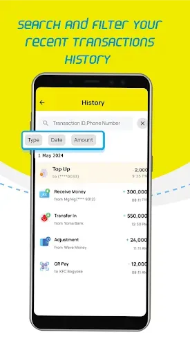Скриншот 8 — WavePay APP by Wave Money