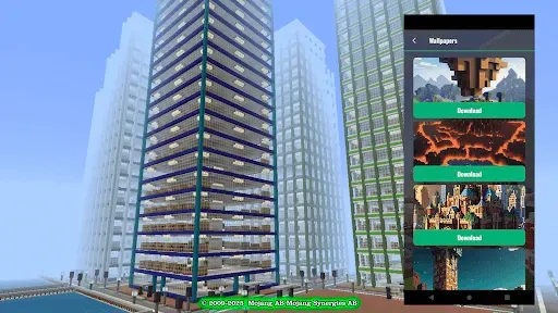 Скриншот 5 — Города в Minecraft pe