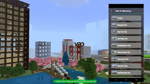 Скриншот 7 — Города в Minecraft pe