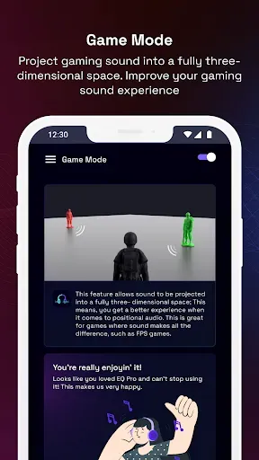 Скриншот 3 — Volume Booster - Equalizer Pro