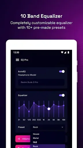 Скриншот 6 — Volume Booster - Equalizer Pro
