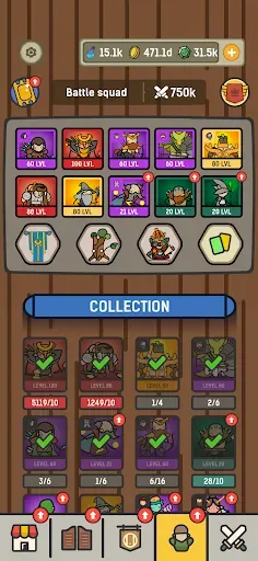 Скриншот 2 — Summoners Legend: АФК idle РПГ