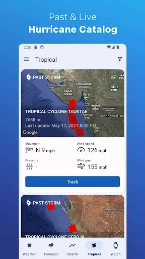 Скриншот 7 — Weather for Wear OS