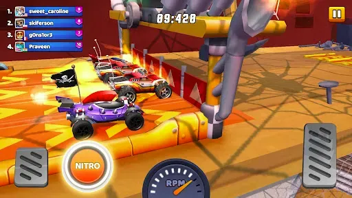 Скриншот 1 — Nitro Jump - Car Racing