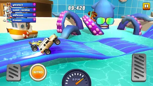 Скриншот 2 — Nitro Jump - Car Racing