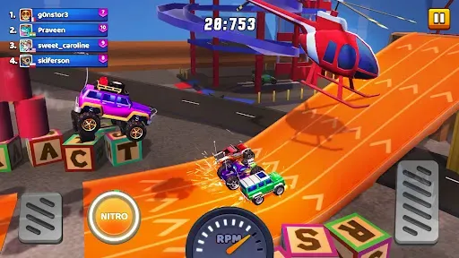 Скриншот 3 — Nitro Jump - Car Racing