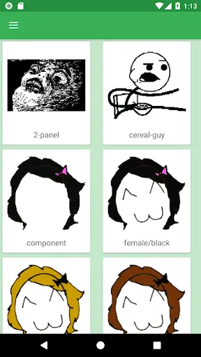 Скриншот 2 — Ffuuu - Rage Comic Maker