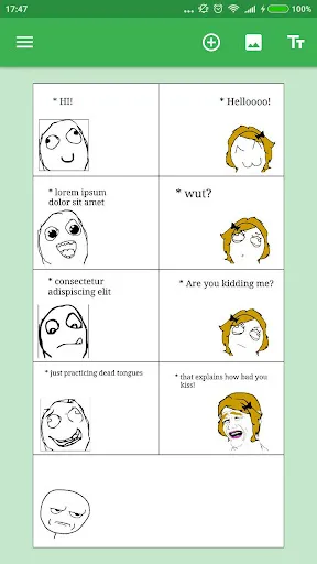 Скриншот 5 — Ffuuu - Rage Comic Maker
