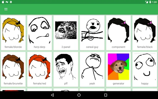 Скриншот 8 — Ffuuu - Rage Comic Maker