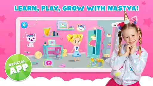 Скриншот 8 — Learn Like Nastya: Kids Games