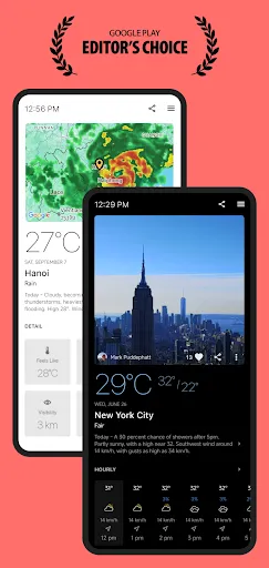 Скриншот 1 — Today Weather: Радар и Виджеты