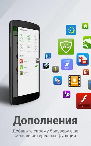 Скриншот 3 — Браузер Dolphin: частный