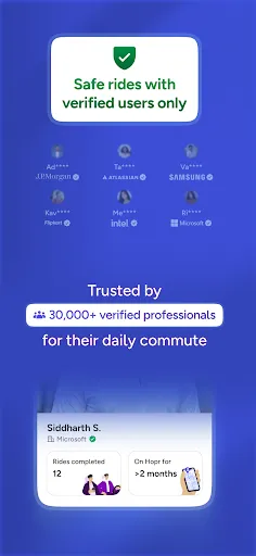 Скриншот 3 — Hopr: Carpool, Ride Share App