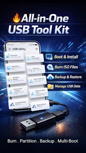 Скриншот 1 — USB Pendrive ISO & Boot Tool