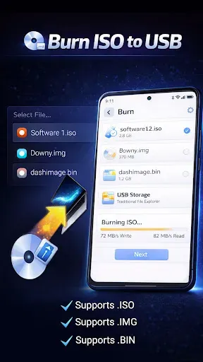 Скриншот 3 — USB Pendrive ISO & Boot Tool