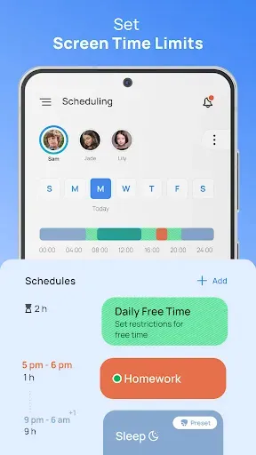 Скриншот 3 — Parental Control App: Mobicip
