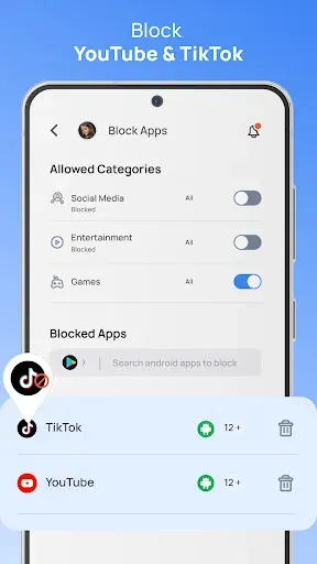 Скриншот 4 — Parental Control App: Mobicip