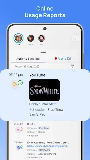 Скриншот 8 — Parental Control App: Mobicip