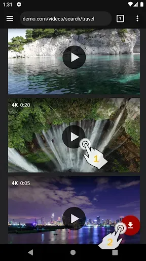 Скриншот 1 — Video Downloader Pro