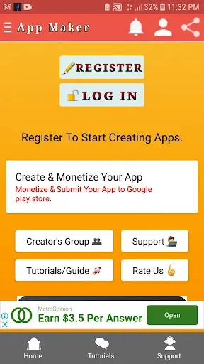 Скриншот 2 — App Maker: Android App Creator