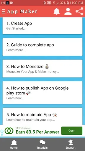 Скриншот 4 — App Maker: Android App Creator