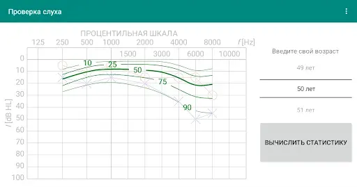 Скриншот 5 — Проверка слуха
