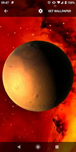 Скриншот 6 — Planets Live Wallpaper Plus