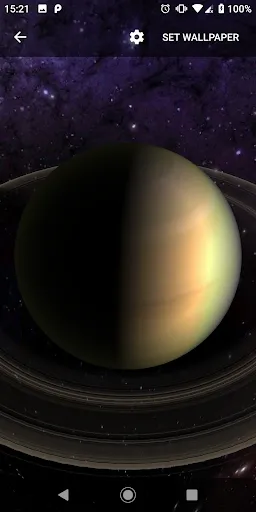 Скриншот 7 — Planets Live Wallpaper Plus