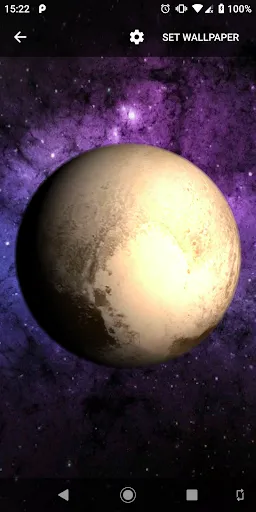Скриншот 8 — Planets Live Wallpaper Plus