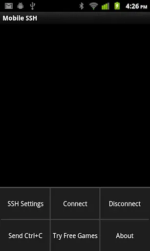 Скриншот 2 — Mobile SSH (Secure Shell)