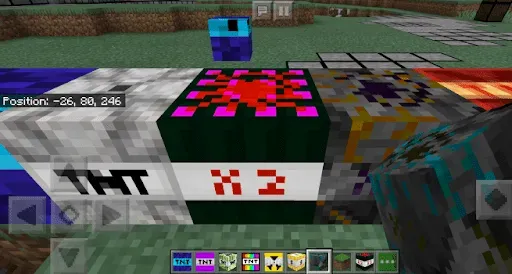 Скриншот 2 — Extra TNT Mod for MCPE