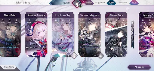 Скриншот 7 — Arcaea