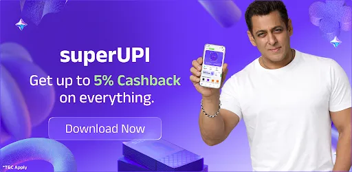 Скриншот 1 — super.money - UPI by Flipkart