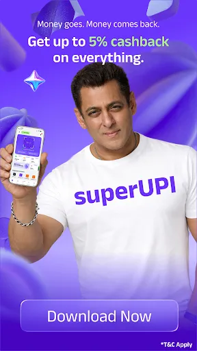 Скриншот 2 — super.money - UPI by Flipkart