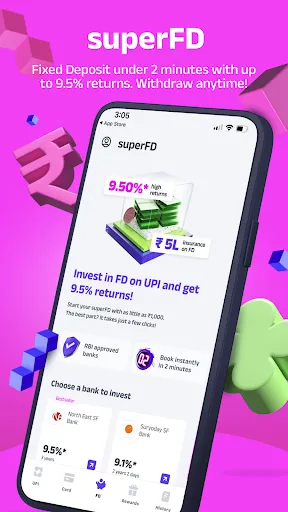 Скриншот 5 — super.money - UPI by Flipkart