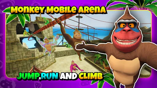Скриншот 1 — Monkey Mobile Arena