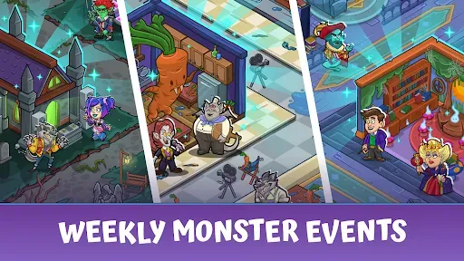Скриншот 3 — Monster Country Idle Tycoon