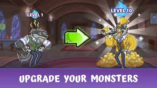 Скриншот 5 — Monster Country Idle Tycoon