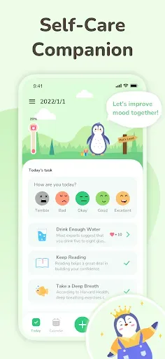 Скриншот 1 — Mood Tracker: Self-Care Habits