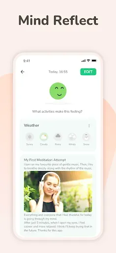 Скриншот 5 — Mood Tracker: Self-Care Habits